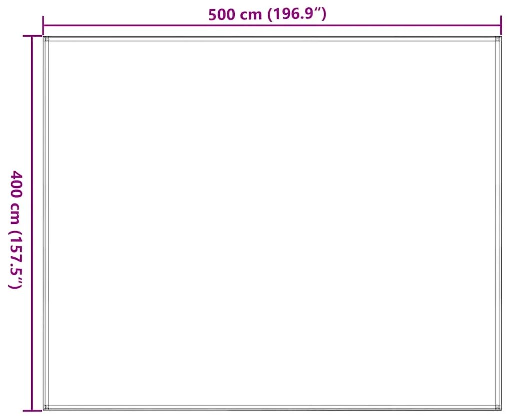 Χαλί Σκηνής Taupe 400 x 500 εκ. 310752