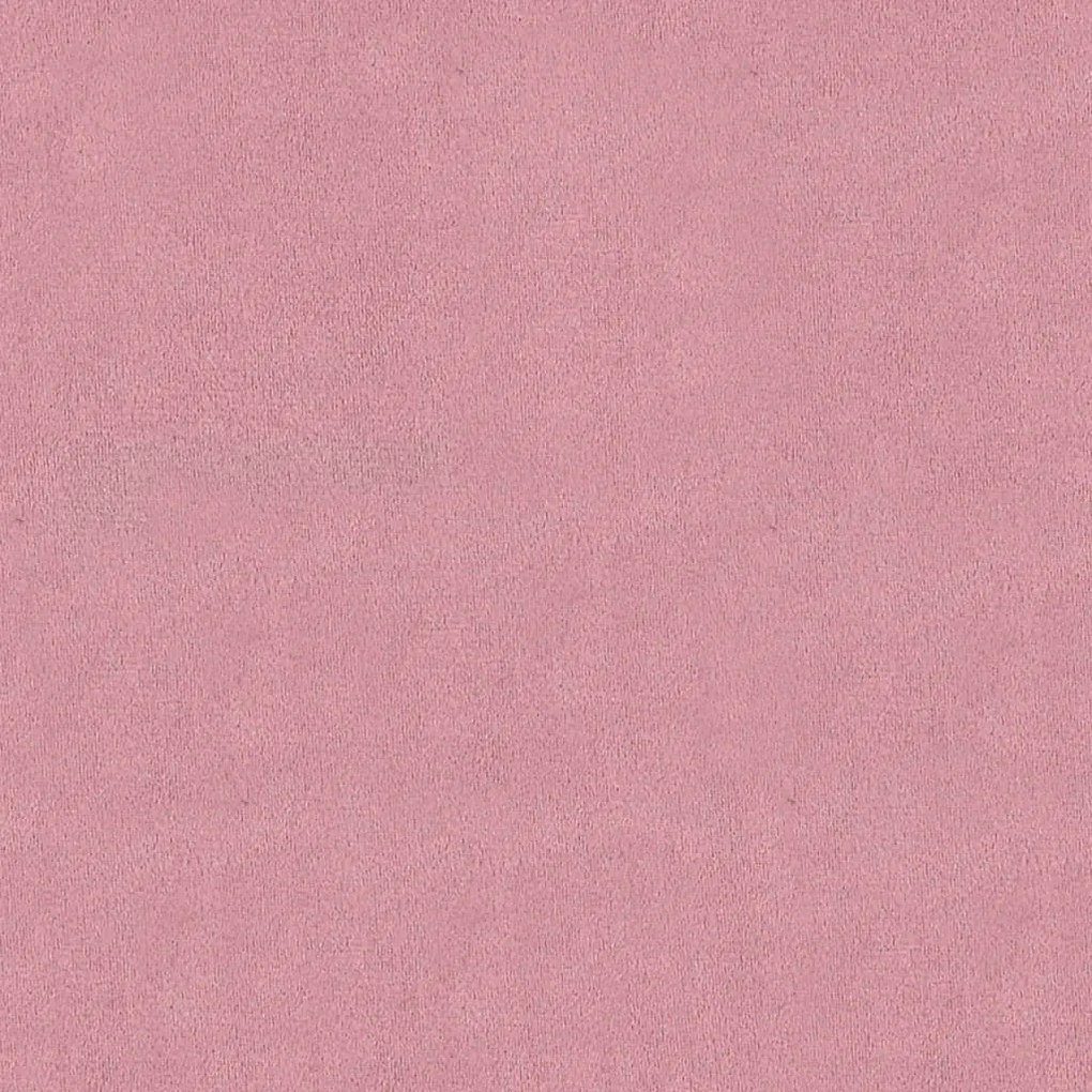 Πάγκος Ροζ 80x45x60 εκ. Βελούδινος - Ροζ