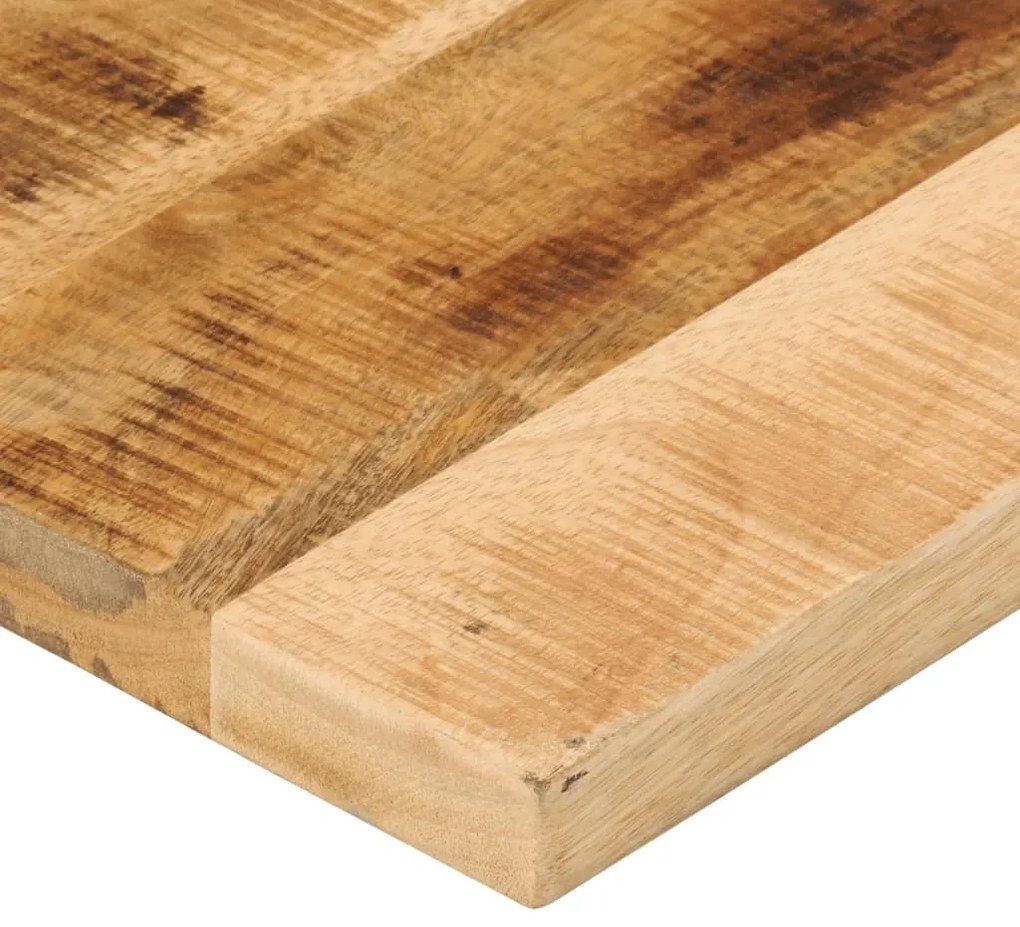 vidaXL Επιτραπέζια επιφάνεια Ορθογώνια από μασίφ ξύλο ακατέργαστο