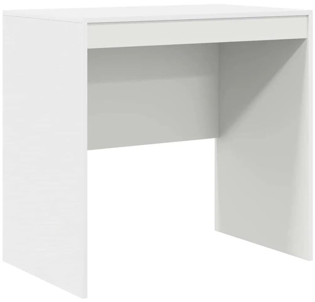 vidaXL Γραφείο με αποθηκευτικό χώρο 2 pcs Λευκό 80 x 50 x 76 εκ.