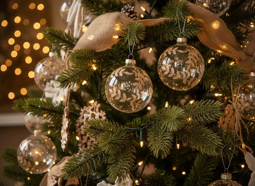 Γυάλινο στολίδι Branches