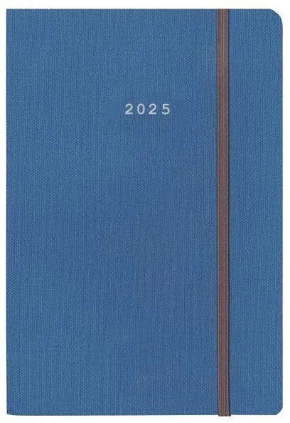 Next ημερολόγιο 2025 nomad ημερήσιο flexi μπλε με λάστιχο 14x21εκ.  τμχ.