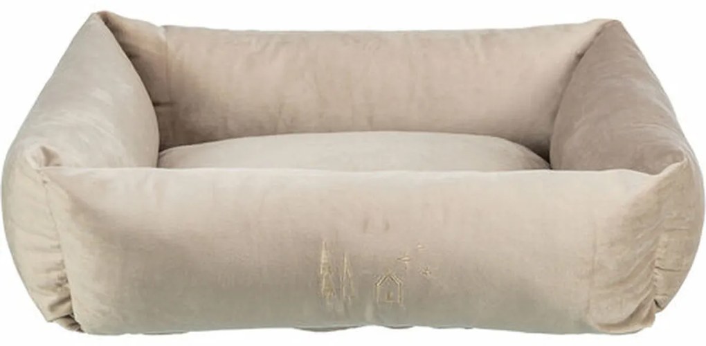 Κρεβάτιγια Σκύλους Trixie Livia Μπεζ 80 x 60 cm