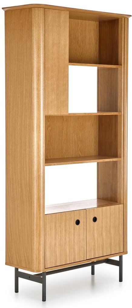 SMART REG-1 regal color: natural oak/black DIOMMI V-PL-SMART-REG-1