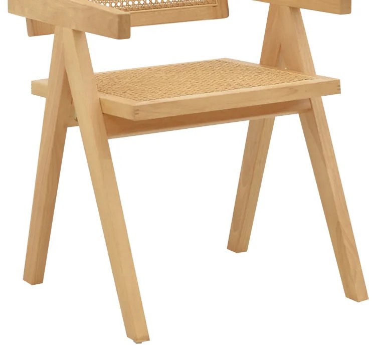 ΠΟΛΥΘΡΟΝΑ WINSLOW PAKOWORLD ΦΥΣΙΚΟ RUBBERWOOD 52X59X79ΕΚ