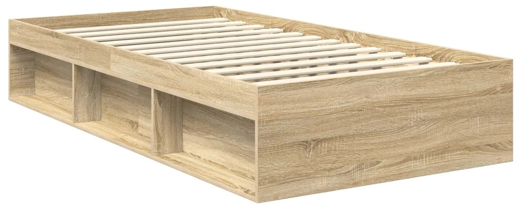 vidaXL Σκελετός Κρεβατιού Σονόμα 100 x 200 cm Στερεά ξυλεία πεύκου