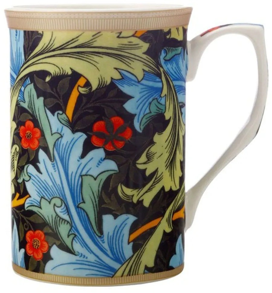 Κούπα Blue Acanthus William Morris DX0854 300ml Multi Casa Domani Πορσελάνη