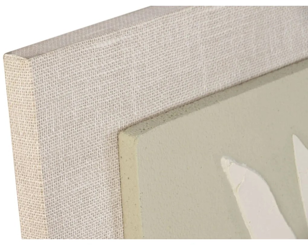 Καμβάς Home ESPRIT Πράσινο Μπεζ Βάζο Σκανδιναβικός 80 x 3 x 120 cm 80 X 10 X 120 CM (x2)