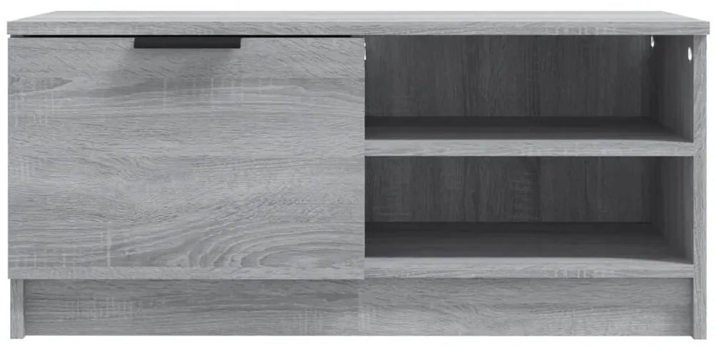vidaXL Έπιπλα Τηλεόρασης 2 τεμ. Γκρι Sonoma 80x35x36,5 εκ. Επεξ. Ξύλο