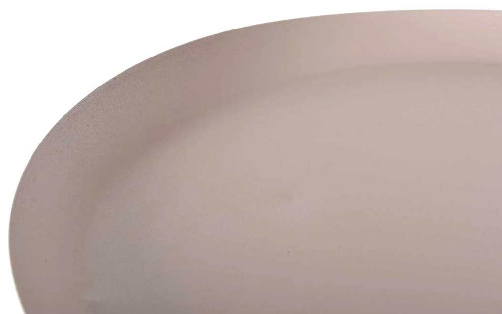 ΤΡΑΠΕΖΙ ΒΟΗΘΗΤΙΚΟ ΣΤΡΟΓΓΥΛΟ DELBEL HM4265.10 ΜΕΤΑΛΛΟ ΣΕ ΕΚΡΟΥ Φ45,5x58,5 εκ.