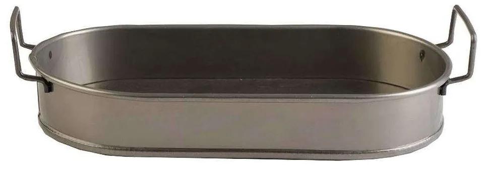 Δίσκος Σερβιρίσματος Οβάλ TEM206 32x15x5cm Olive Espiel Μέταλλο