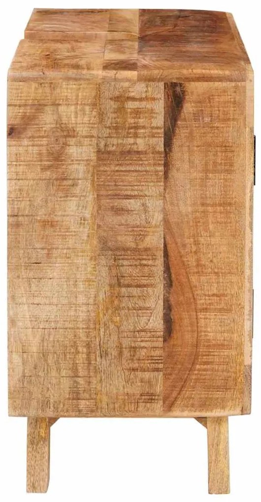 vidaXL Ντουλάπι Μπάνιου Καφέ Σοβαρή Μανγκο ξυλεία και Τεχνική ξυλεία