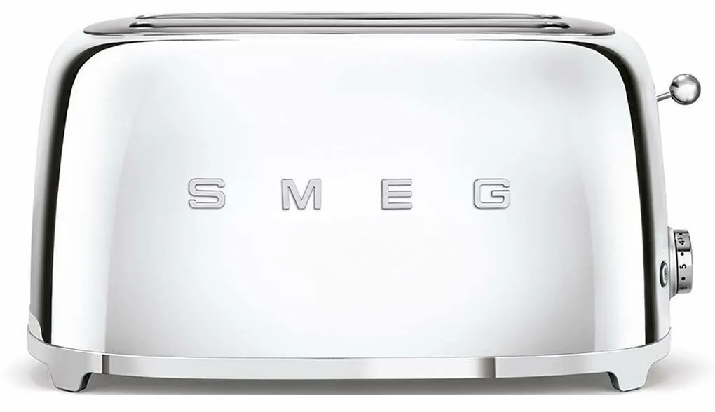 Smeg TSF02SSEU Φρυγανιέρα 2 Θέσεων - 4 φέτες 1500W Inox