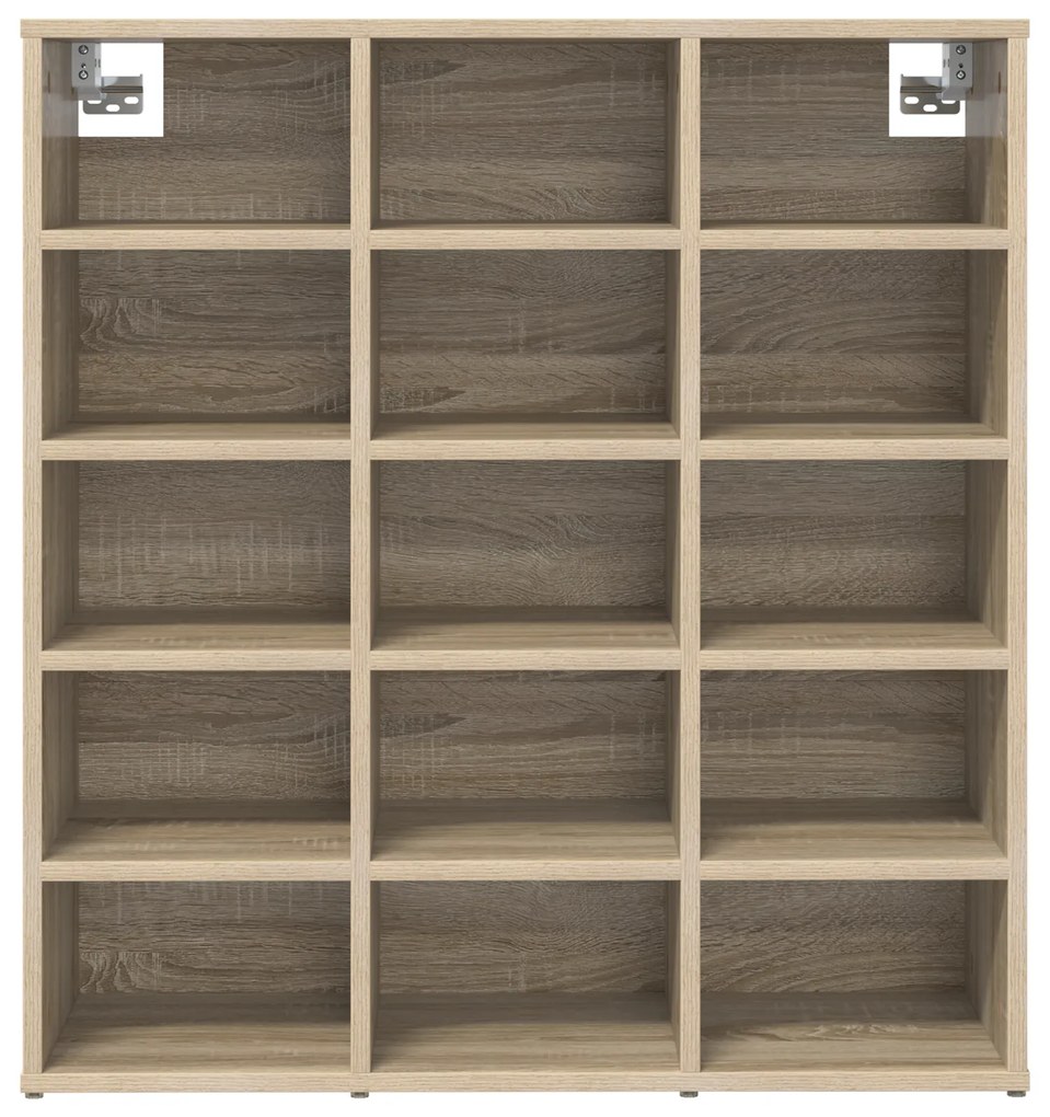 vidaXL Ντουλάπα Παπουτσιών με ράφι Sonoma Δρυς 77.5 x 30 x 83.5 εκ.