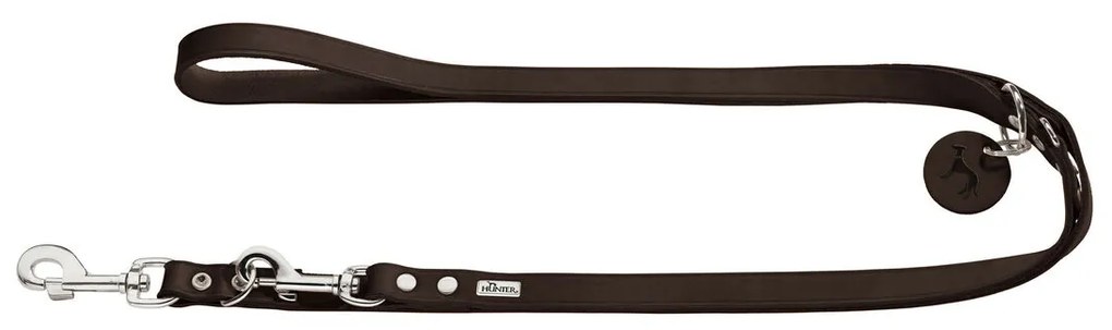 Λουρί Σκύλου Hunter Καφέ 2 m Ρυθμιζόμενο Δέρμα