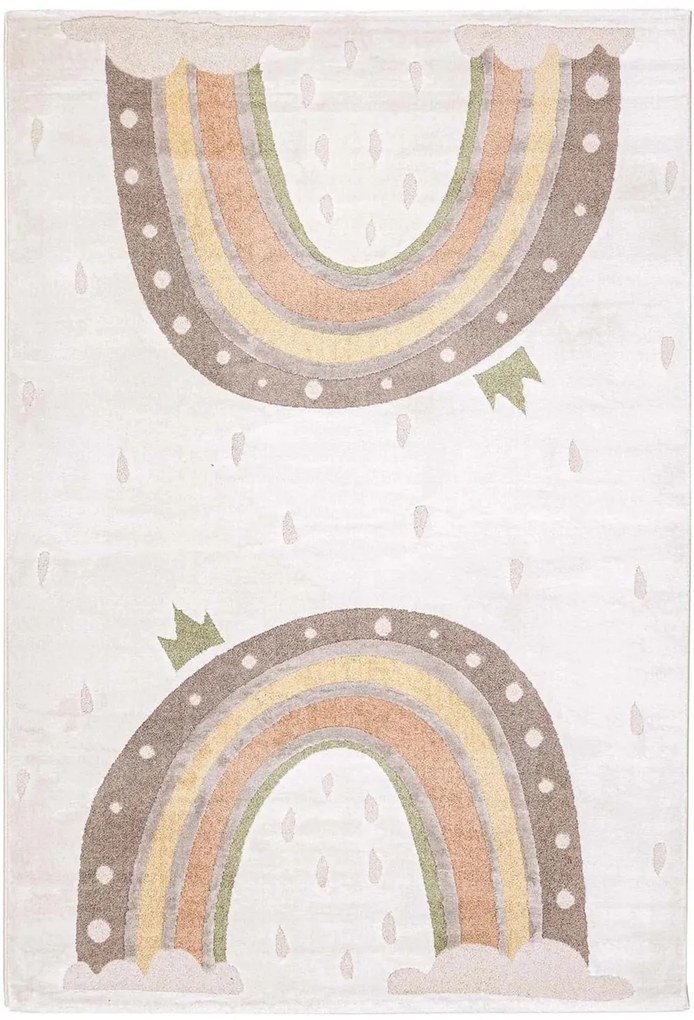 Χαλί Lora Kids 33A Cream-Multi Royal Carpet 133X190cm