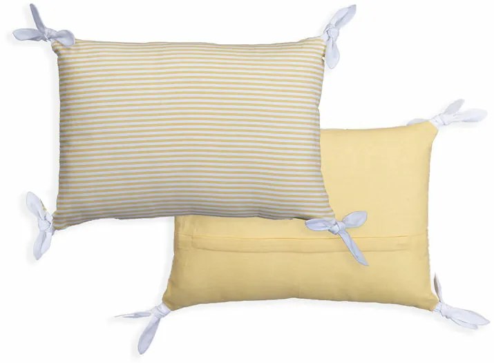 Μαξιλάρι Διακοσμητικό Ριγέ Deco Time Yellow 30x45 - Nef-Nef Homeware