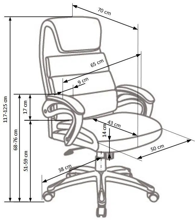 SIDNEY chair color: black DIOMMI V-CH-SIDNEY-FOT-CZARNY