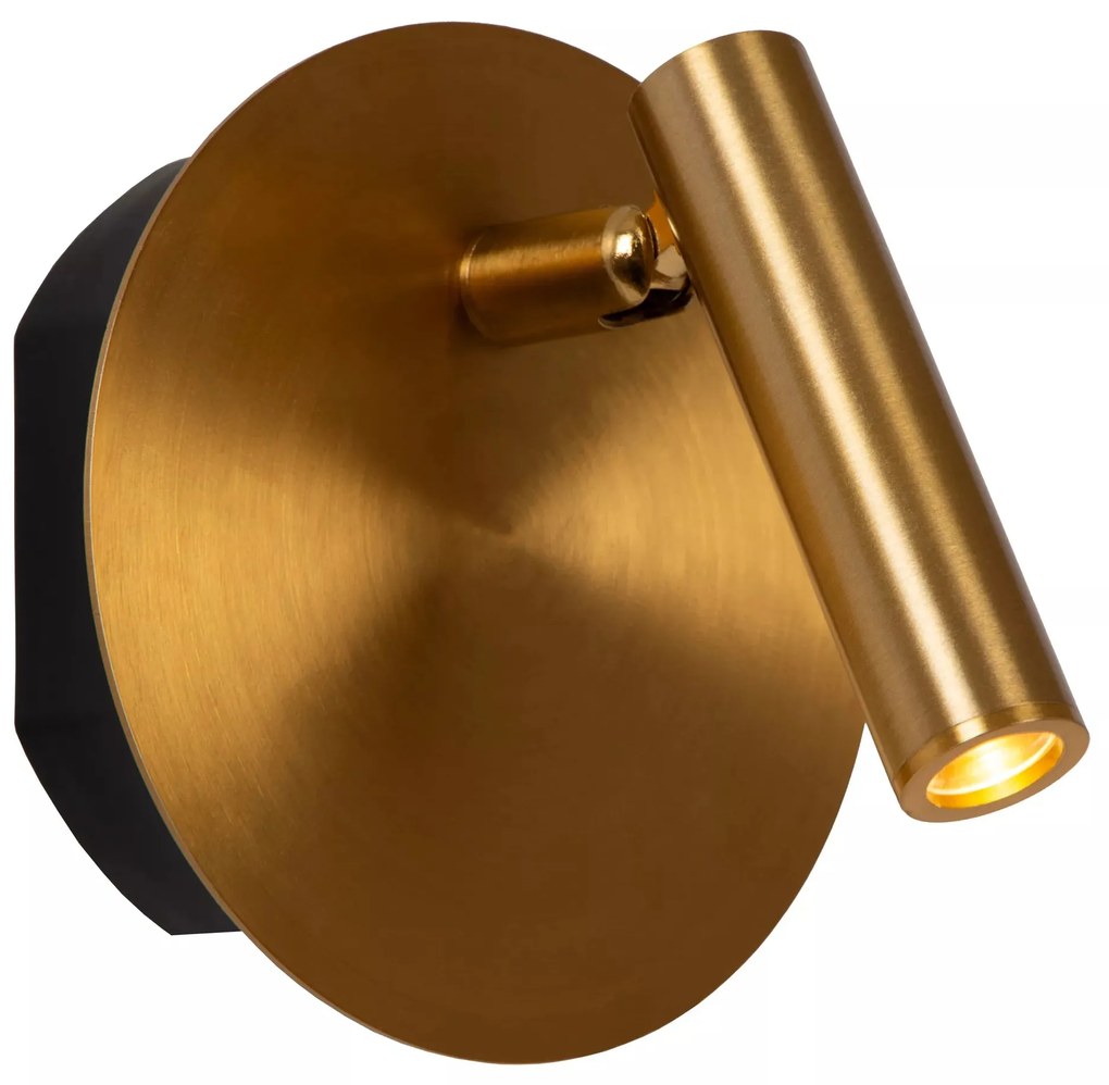 Φωτιστικό Επίτοιχο Lucide 77288-03-02 JOLIJN Χρυσό Χρώμα (Gold Coloured) 3000 K
