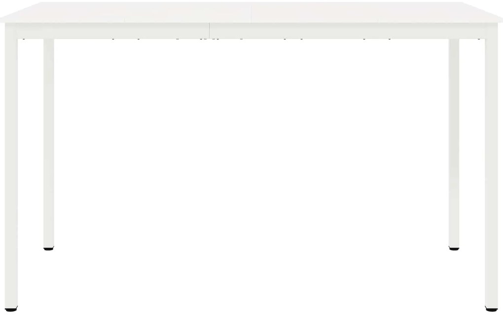 vidaXL Τραπέζι μπαρ Λευκό 110 x 55 x 105 εκ. Στερεά ξυλεία πεύκου