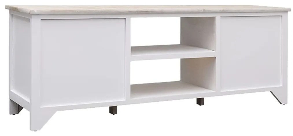 vidaXL Έπιπλο Τηλεόρασης 108 x 30 x 40 εκ. από Μασίφ Ξύλο Παυλώνιας