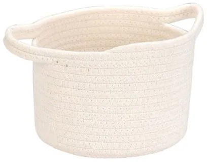 Estia Καλάθι Αποθήκευσης Κρεμαστό Blanca 18x18x13cm Λευκό 02-29616