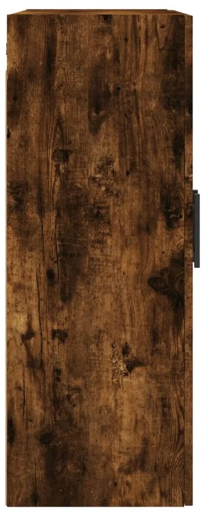 vidaXL Ντουλάπια Τοίχου 2 τεμ. Καπνιστή Δρυς 69,5 x 34 x 90 εκ.