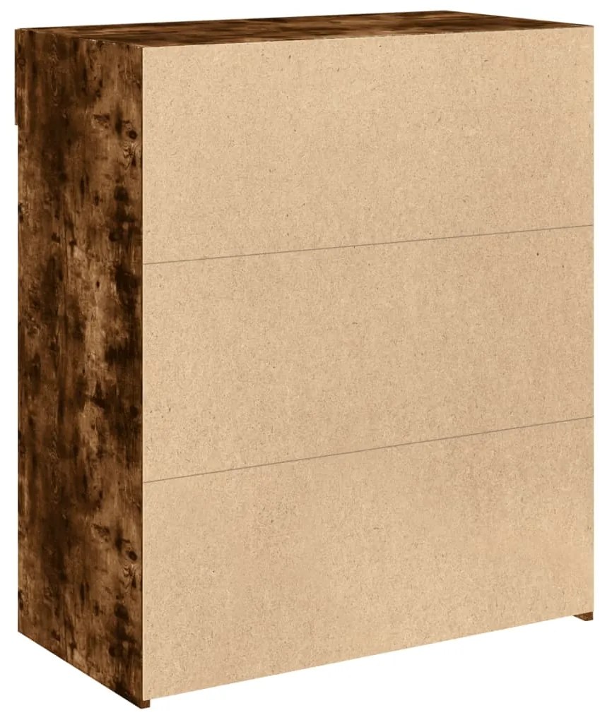 vidaXL Ντουλάπι Καπνιστή Δρυς 80x42,5x93 εκ. από Επεξεργ. Ξύλο