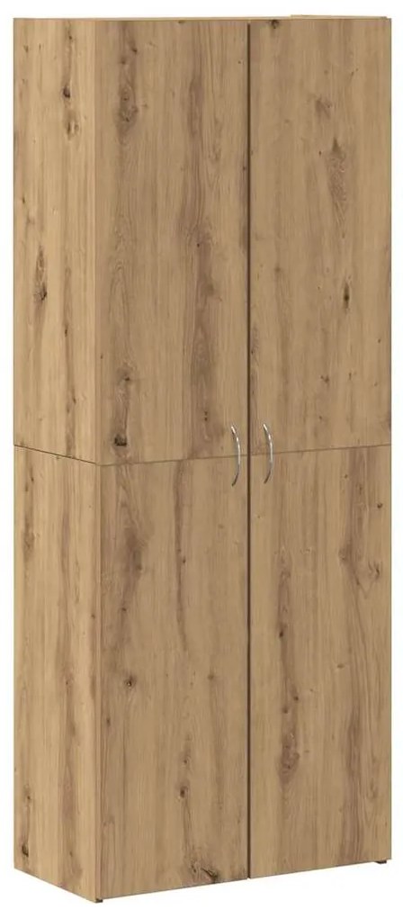 vidaXL Γραφείο Ντουλάπι με ράφι 2 pcs artisan δρυς 60 x 32 x 153