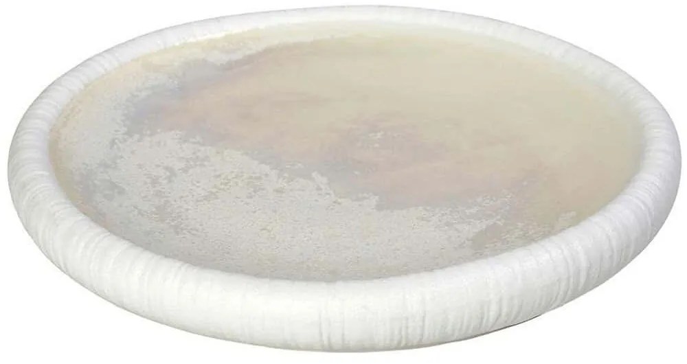 Πιάτο Ρηχό Διπλότοιxο Zen SOR113K2 27x3,8cm Sun Yellow-White Espiel Πορσελάνη