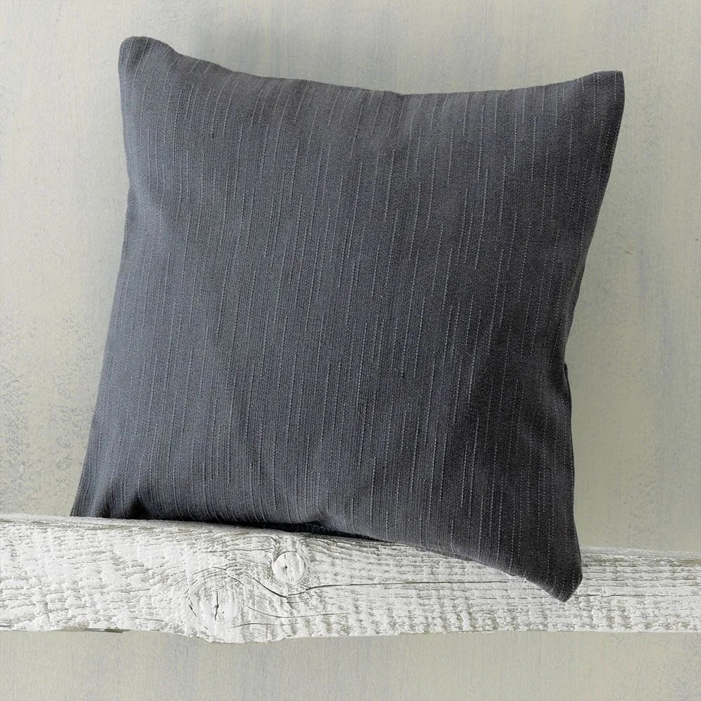 Μαξιλαροθήκη Διακοσμητική Figma Dark Grey Ρυθμός 40Χ40 Cotton-Polyester