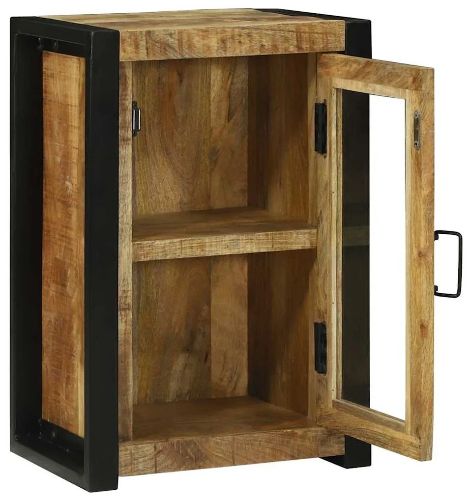 vidaXL Ντουλάπι Μπάνιου Καφέ 40 x 30 x 60 cm Στερεό ξύλο μάνγκο