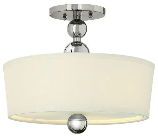 Πλαφονιέρα Φωτιστικό Οροφής 3xE27 Zelda Elstead Lighting-HK-ZELDA-SF-PN-Νίκελ Ματ HK-ZELDA-SF-PN