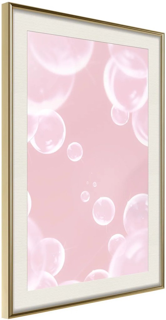 Αφίσα - Bubble Pleasure - 20x30 - Χρυσό - Με πασπαρτού