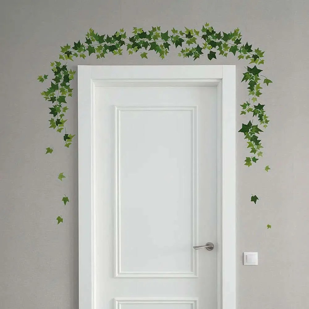 Αυτοκόλλητες Μπορντούρες Βινυλίου Ivy 53013 198x30cm Green Ango Βινύλιο