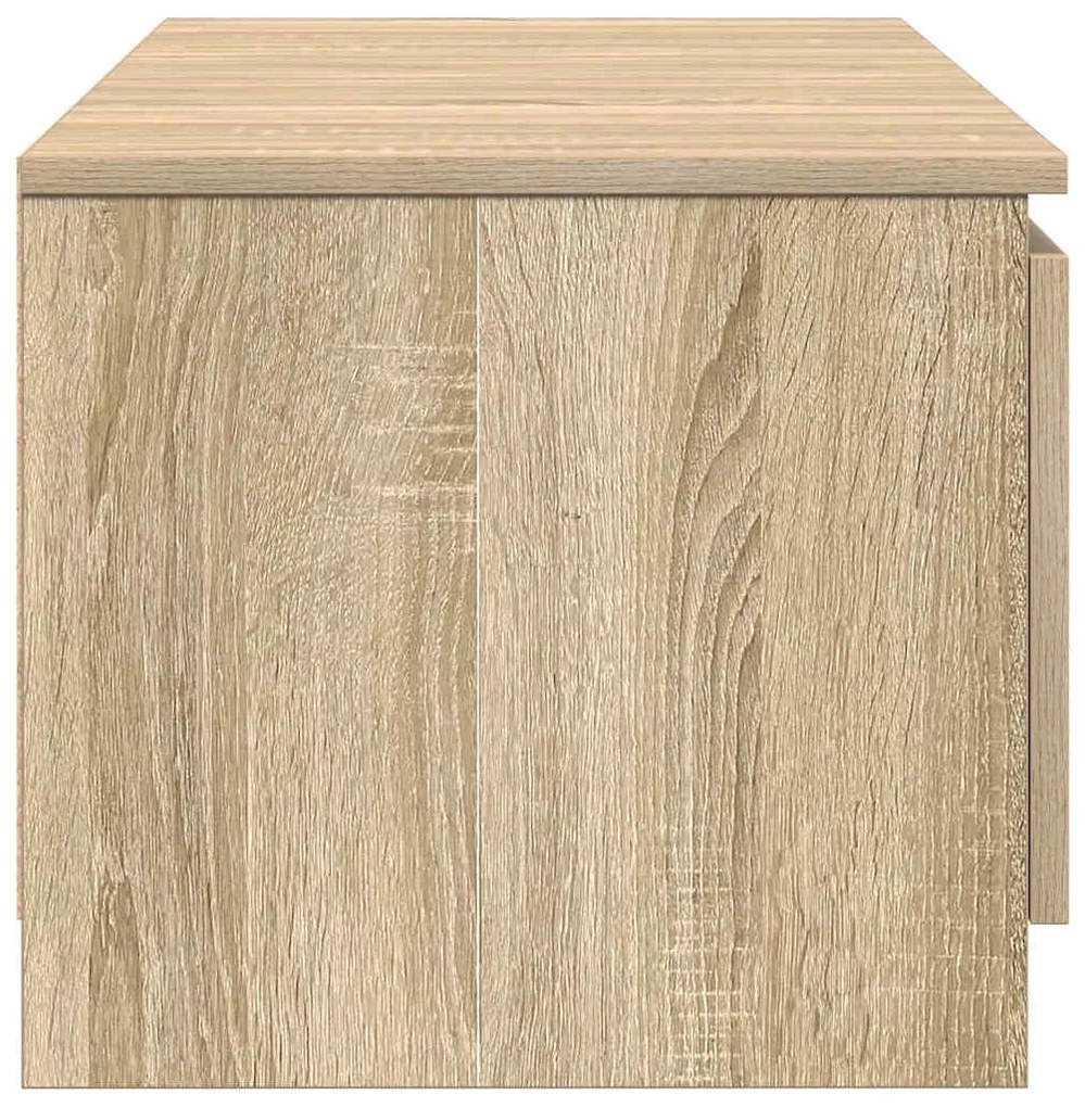 vidaXL Έπιπλο Τηλεόρασης Sonoma Δρυς 140x40x35,5 εκ. από Επεξ. Ξύλο