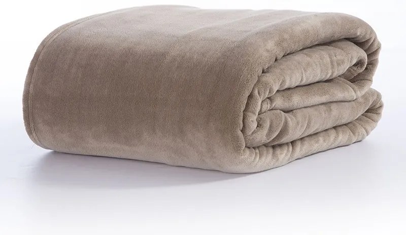 Κουβέρτα Fleece Υπέρδιπλη 220x240 Cosy Beige 5205495533391