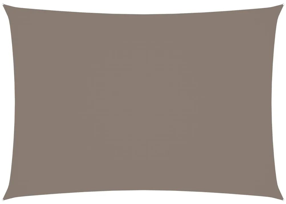 vidaXL Πανί Σκίασης Ορθογώνιο Taupe 2,5 x 4,5 μ. από Ύφασμα Oxford