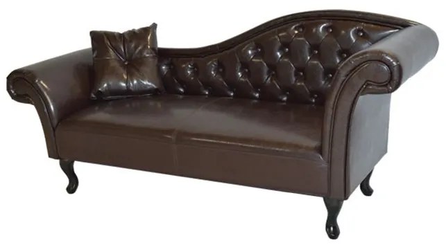 ΑΝΑΚΛΙΝΔΡΟ T.CHESTERFIELD NIOVI HM3008.01PU ΣΚ.ΚΑΦΕ ΔΕΞΙ ΜΠΡΑΤΣΟ 189x61x84Yεκ. - 0513242 - HM3008.01