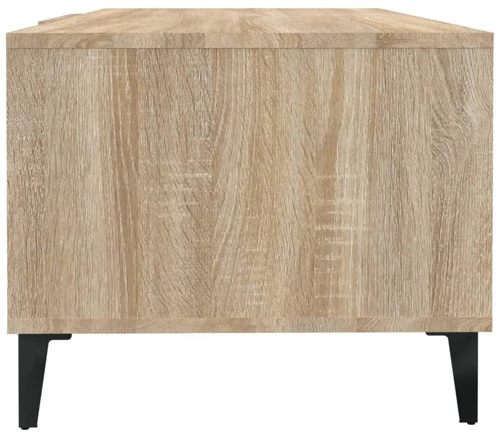 vidaXL Τραπεζάκι Σαλονιού Sonoma Δρυς 102x50x40 εκ. Επεξεργασμένο Ξύλο