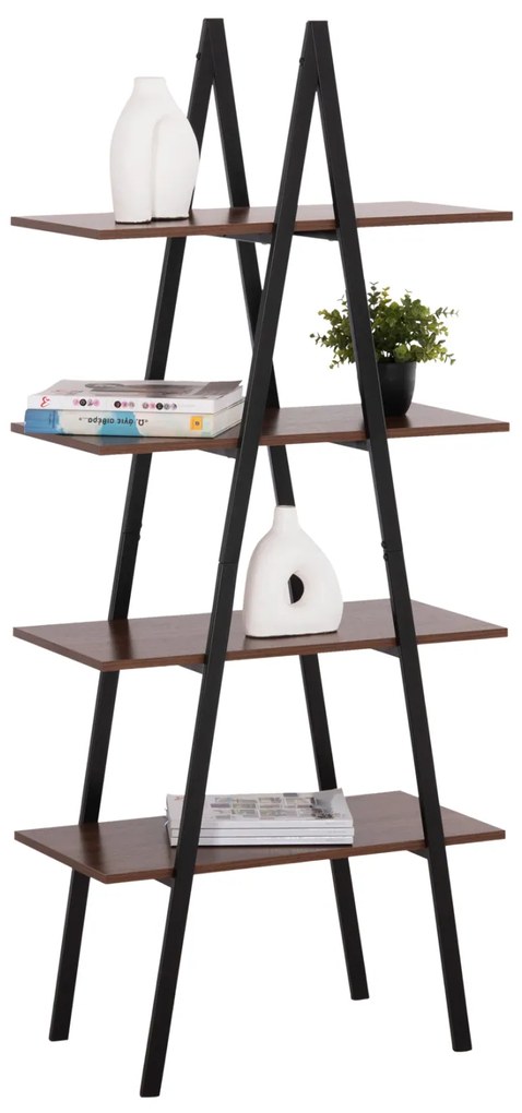 ΡΑΦΙΕΡΑ STAM HM18073.04 ΜΑΥΡΟΣ ΜΕΤΑΛΛΙΚΟΣ ΣΚΕΛΕΤΟΣ-ΜΕΛΑΜΙΝΗ ΚΑΡΥΔΙ 71x38x165Υεκ.