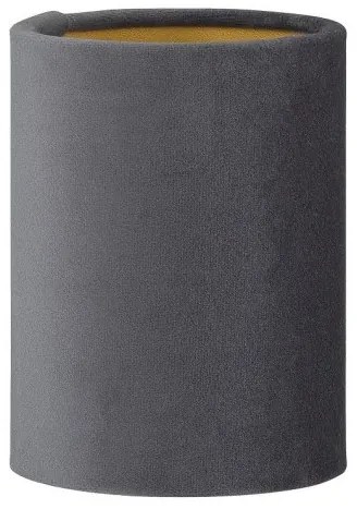 Καπέλο Φωτιστικού Βελούδο για E14 Η14 Φ10 Fischer Honsel-70658-Γκρι 70658