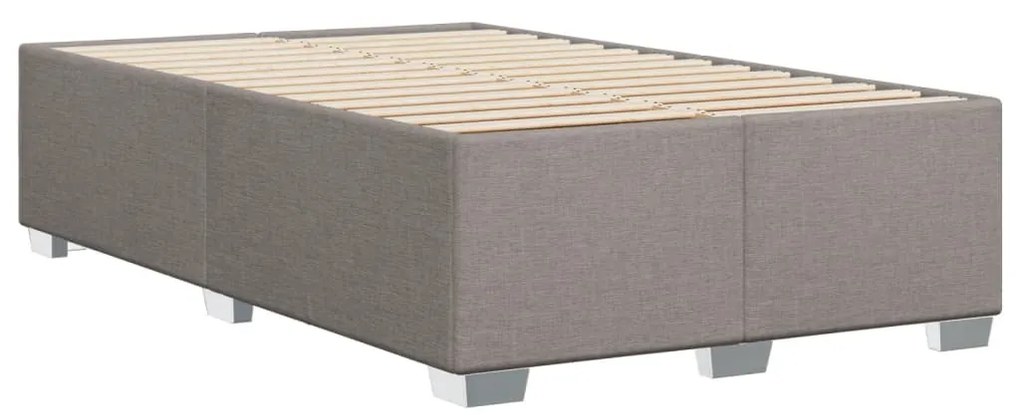 ΚΡΕΒΑΤΙ BOXSPRING ΜΕ ΣΤΡΩΜΑ TAUPE 120X190 ΕΚ. ΥΦΑΣΜΑΤΙΝΟ 3285824