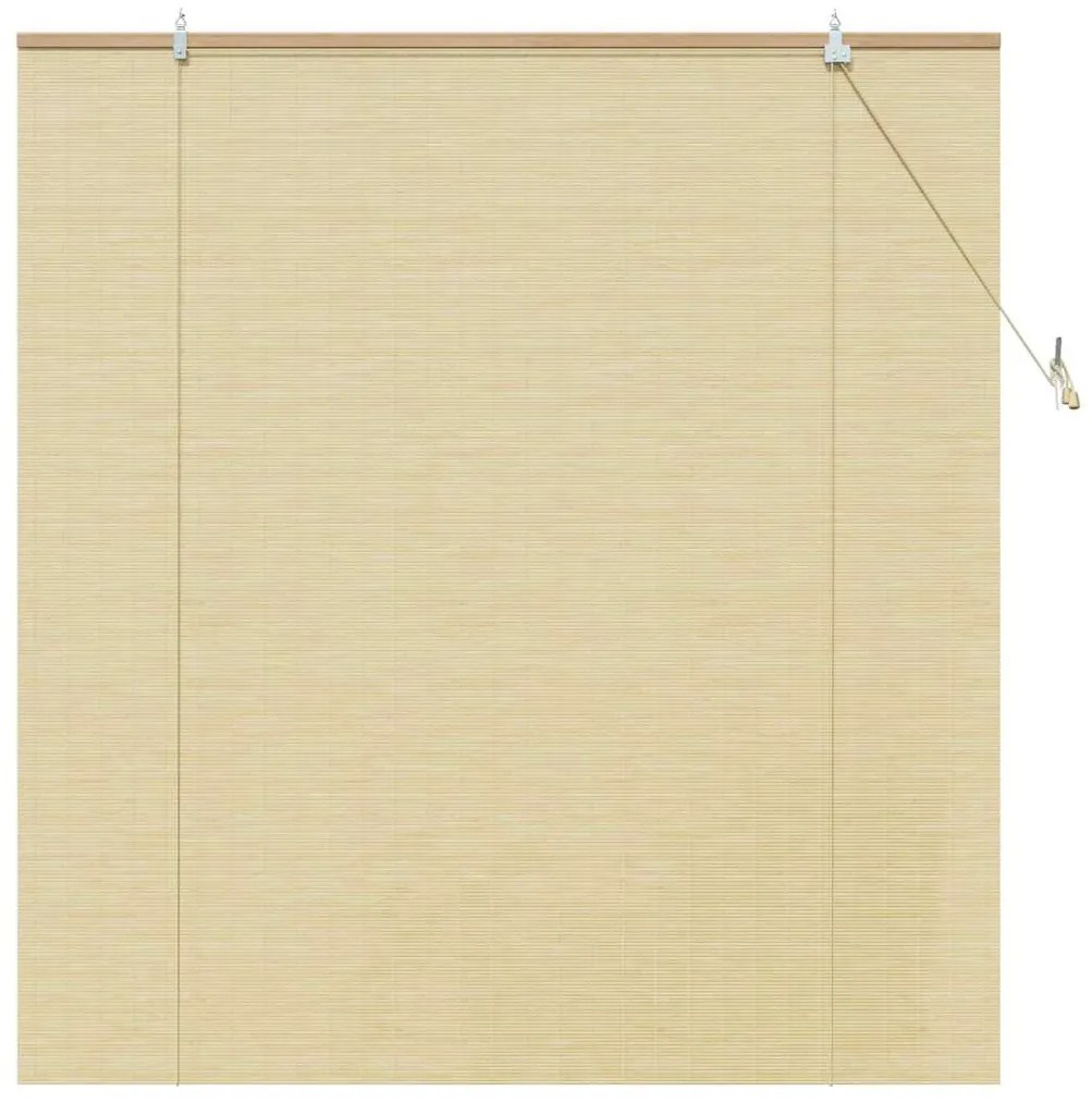 vidaXL Ρολά και Σκίες Παραθύρων Φυσικό 150 x 160 cm Μπαμπού