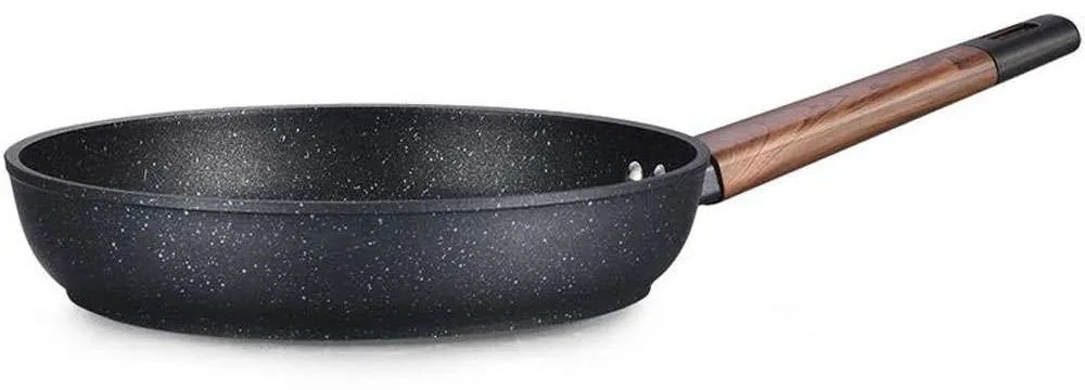 Τηγάνι Αντικολλητικό Indigo HS00160526 Φ26x5,3cm Brown-Black Max Home 26cm Aluminium