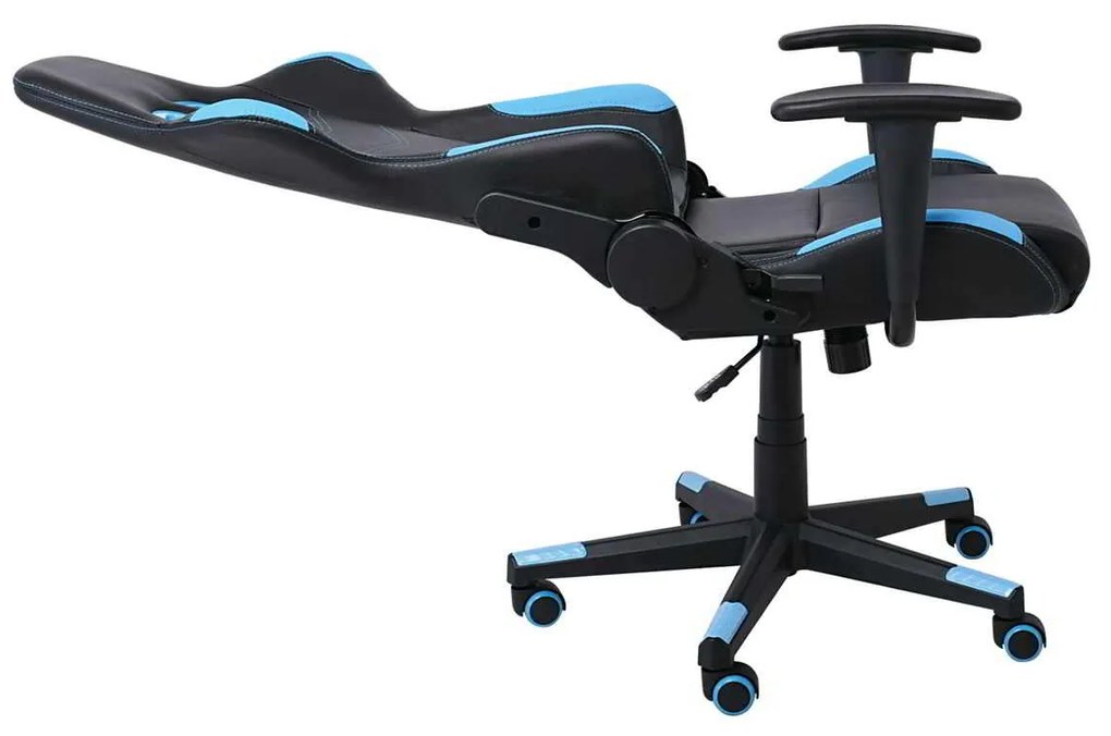 Πολυθρόνα BF9150 Gaming Διευθ/ντή Pvc Μαύρο/Μπλε