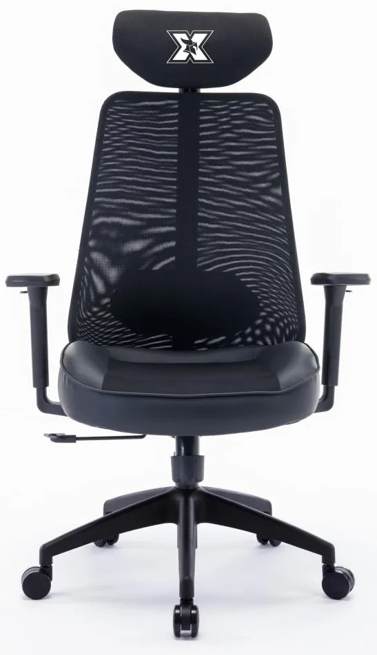 Serioux X-GC02-3D-B Kyrian Καρέκλα Gaming Δερματίνης Μαύρη