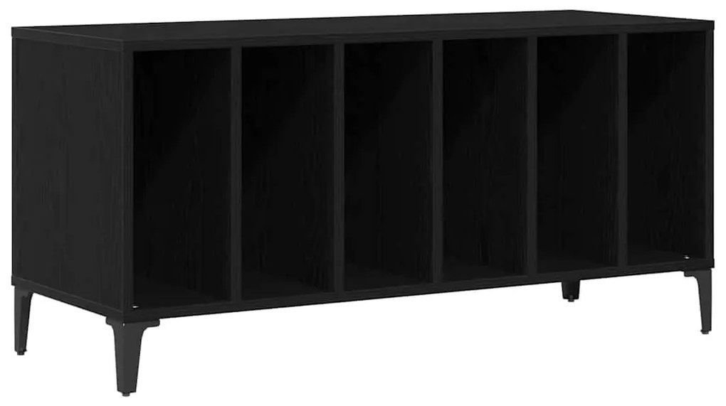 vidaXL ντουλάπι δισκίων Μαύρης Δρυός - 100x38x48 εκ από επεξεργασμένο ξύλο