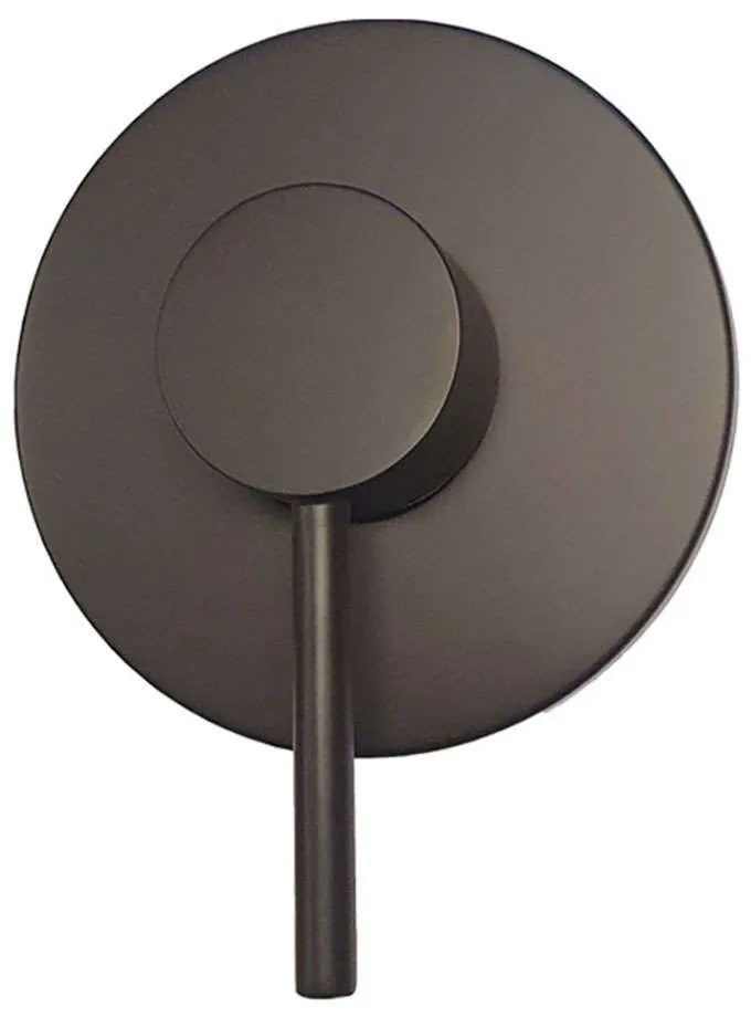 Μίκτης Ντους Μονός Artemis SO51021-N Black Mat Karag Κεραμικό,Ορείχαλκος
