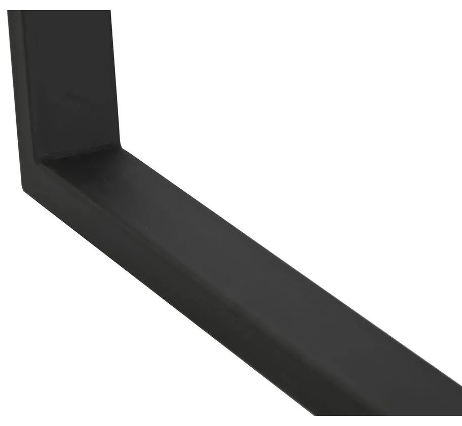 Τραπεζαρία Home ESPRIT Λευκό Μαύρο Μέταλλο 150 x 80 x 75 cm